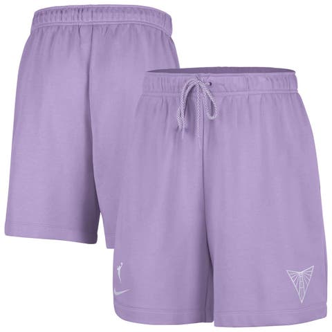 Women's Nike  Violet Golden State Valkyries 6" Fleece Performance Shorts
