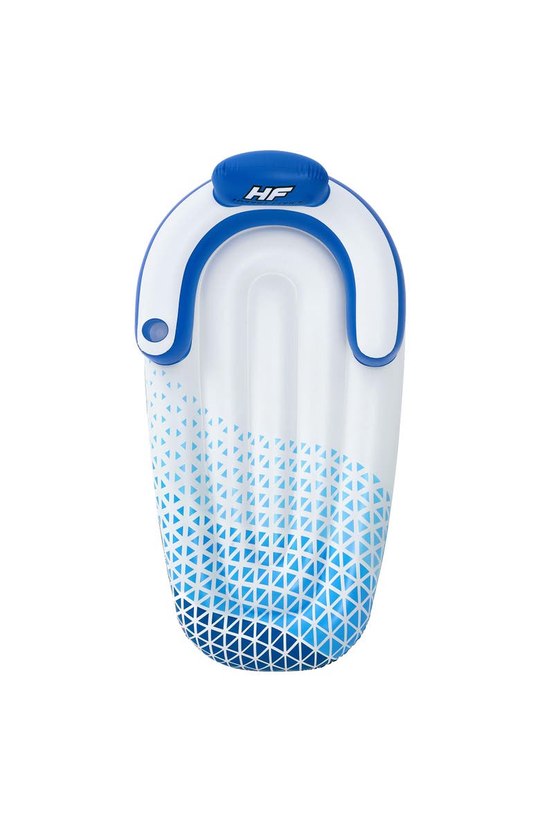 Hydro Force Indigo Wave Pool Lounge Float, 72 Inches, Alternate, color, Blue