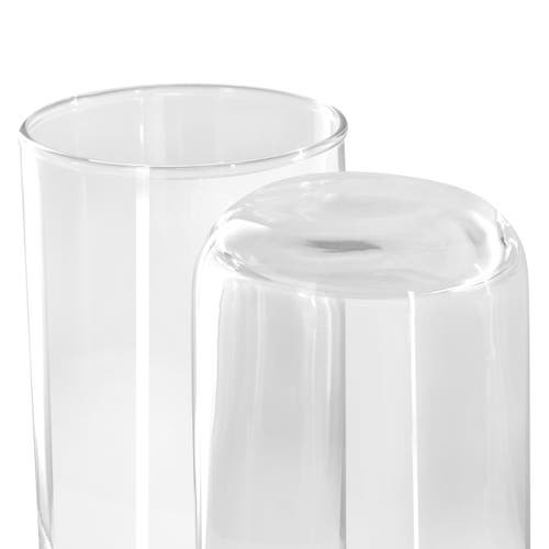 Gibson Home Emory 4 Piece 17 Ounce Clear Glass Tumbler Set In Transparent