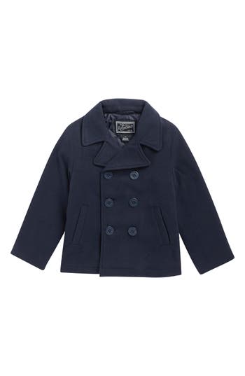 Rothschild Kids' Peacoat In Black