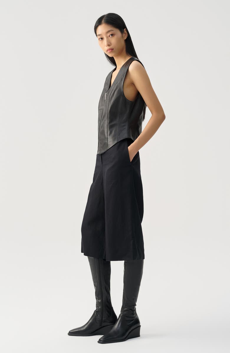 Vagabond Shoemakers Aino Knee High Wedge Boot, Alternate, color, Black