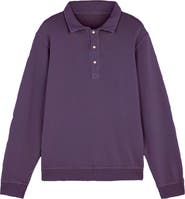Fortela Hunting Long Sleeve Fleece Jersey Polo Shirt