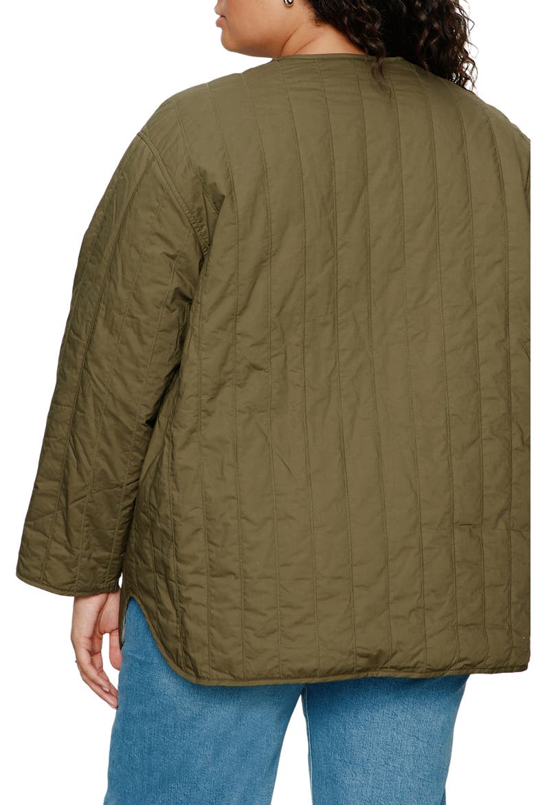Reversible Quilted Jacket, Alternate, color, KALAMATA GREEN