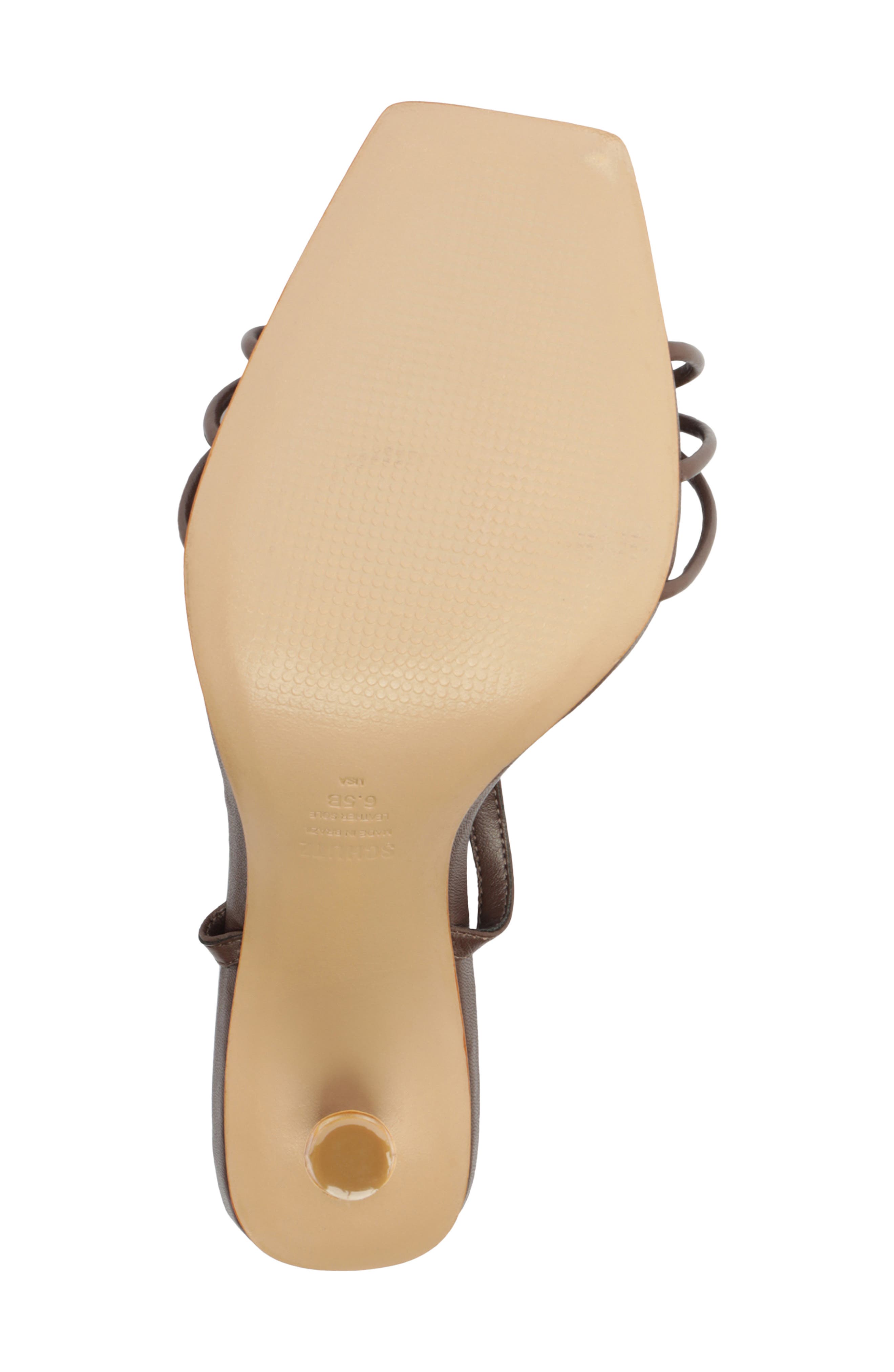 Schutz Haven Ankle Strap Sandal, Alternate, color, Root Brown