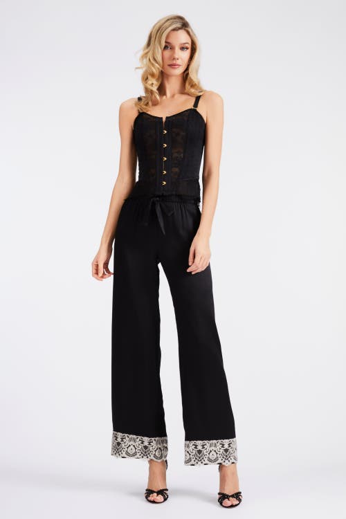 Scarlett Gasque The Lace Me Up Corset In Black