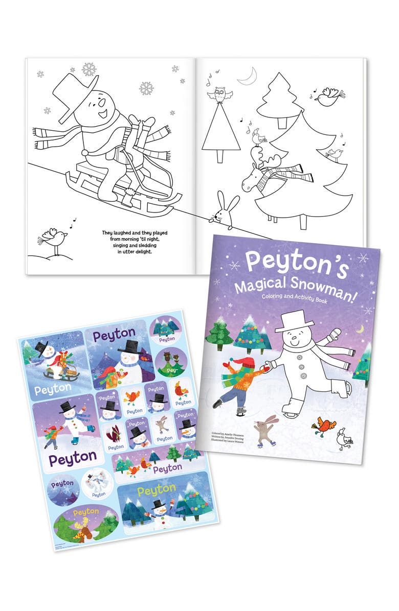 I See Me! My Magical Snowman Coloring Book, Main, color,