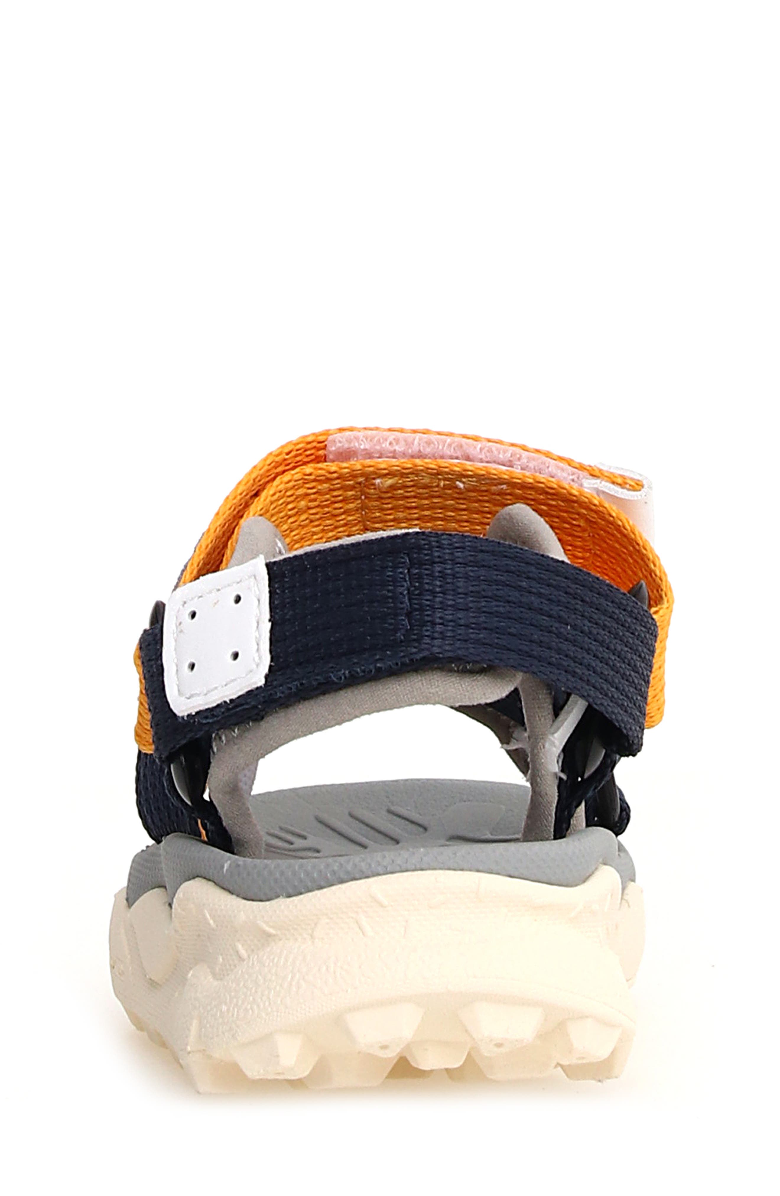 Flower MOUNTAIN Kids
 Nazca 2 Sandal, Alternate, color, Navy-Ocher