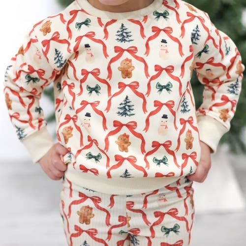 Sweet Wink Christmas Cutie Sweatshirt In Brown
