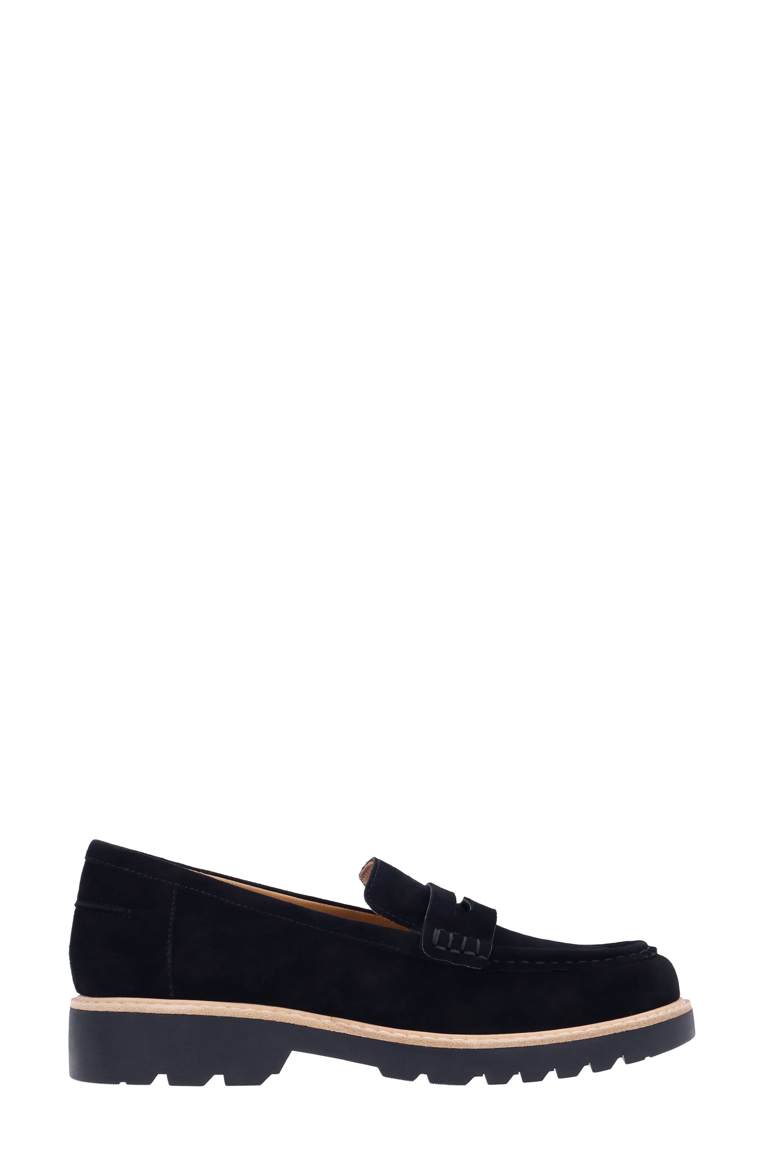 L'Amour des Pieds Yolandi Penny Loafer, Alternate, color, Black