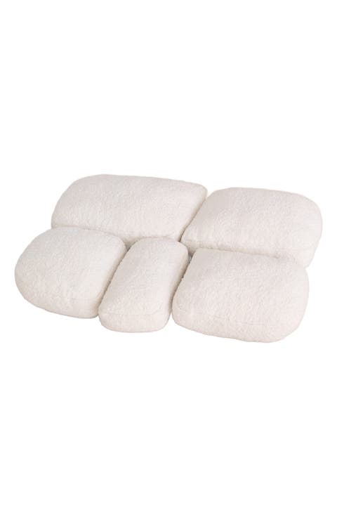 Bouclé Pebble Cat Bed