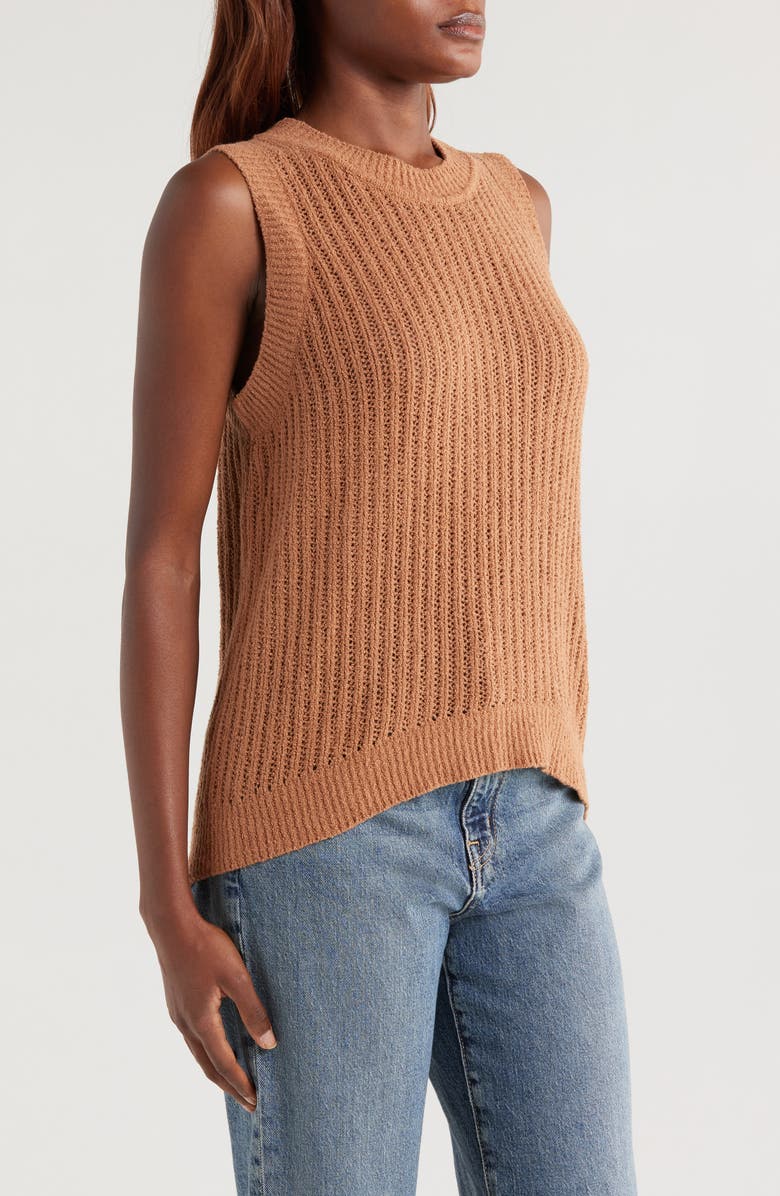 Nation LTD Elliana Sweater Vest, Alternate, color, Praline