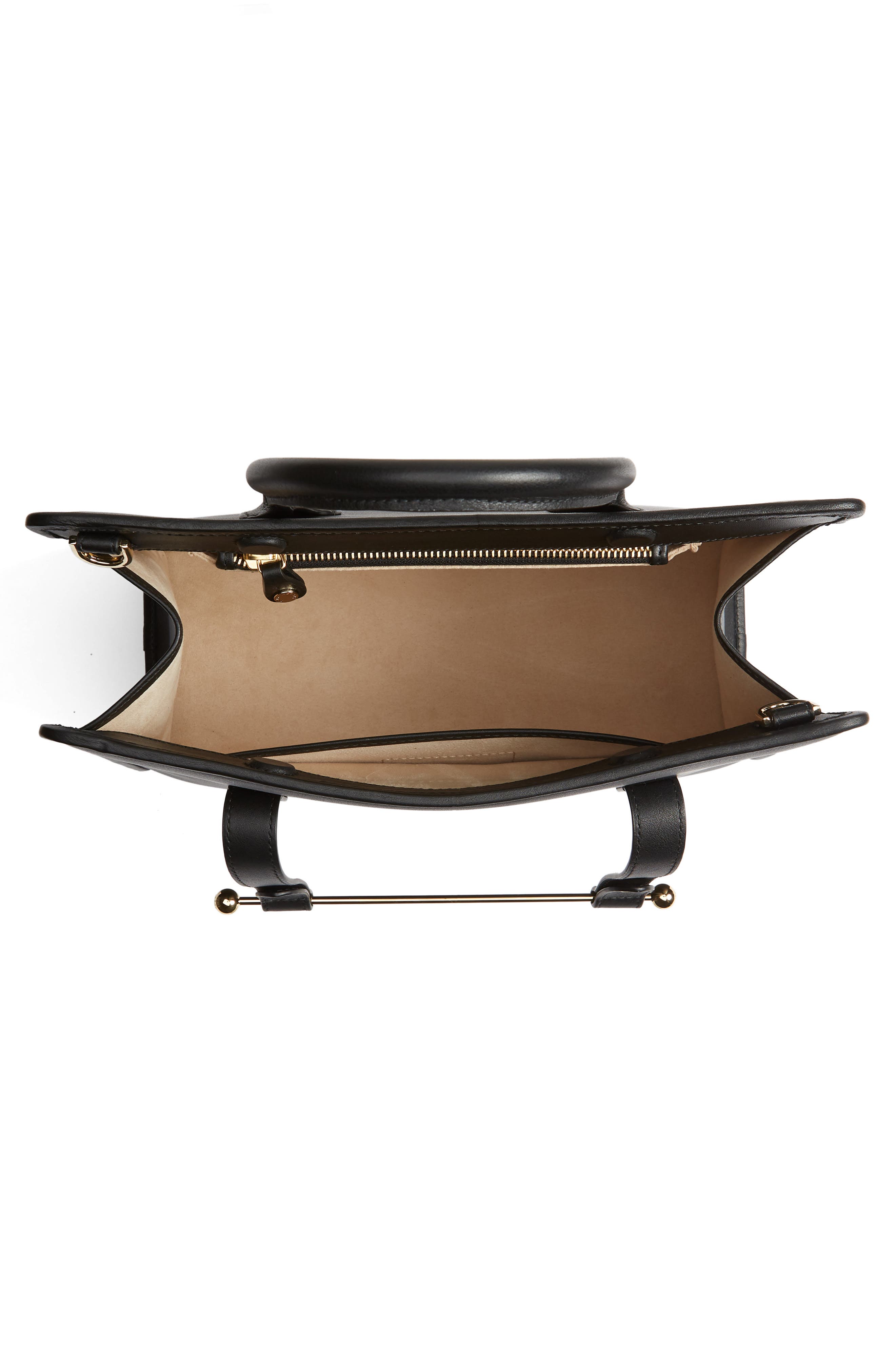 Strathberry Midi Calfskin Leather Tote, Alternate, color, 