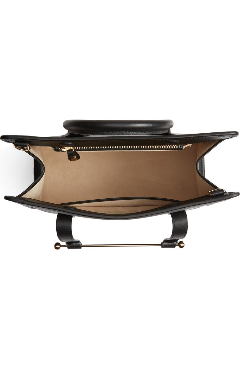 Strathberry Midi Calfskin Leather Tote, Alternate, color,