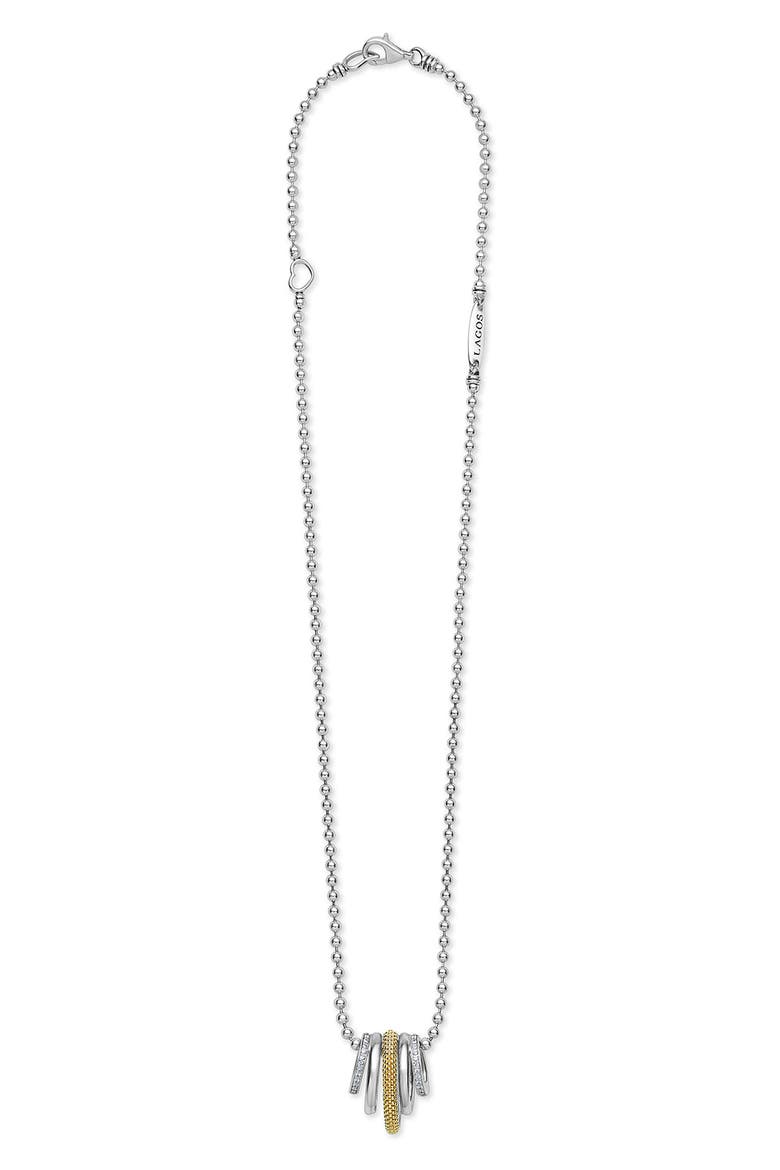 Caviar Lux Pavé Diamond Pendant Necklace video