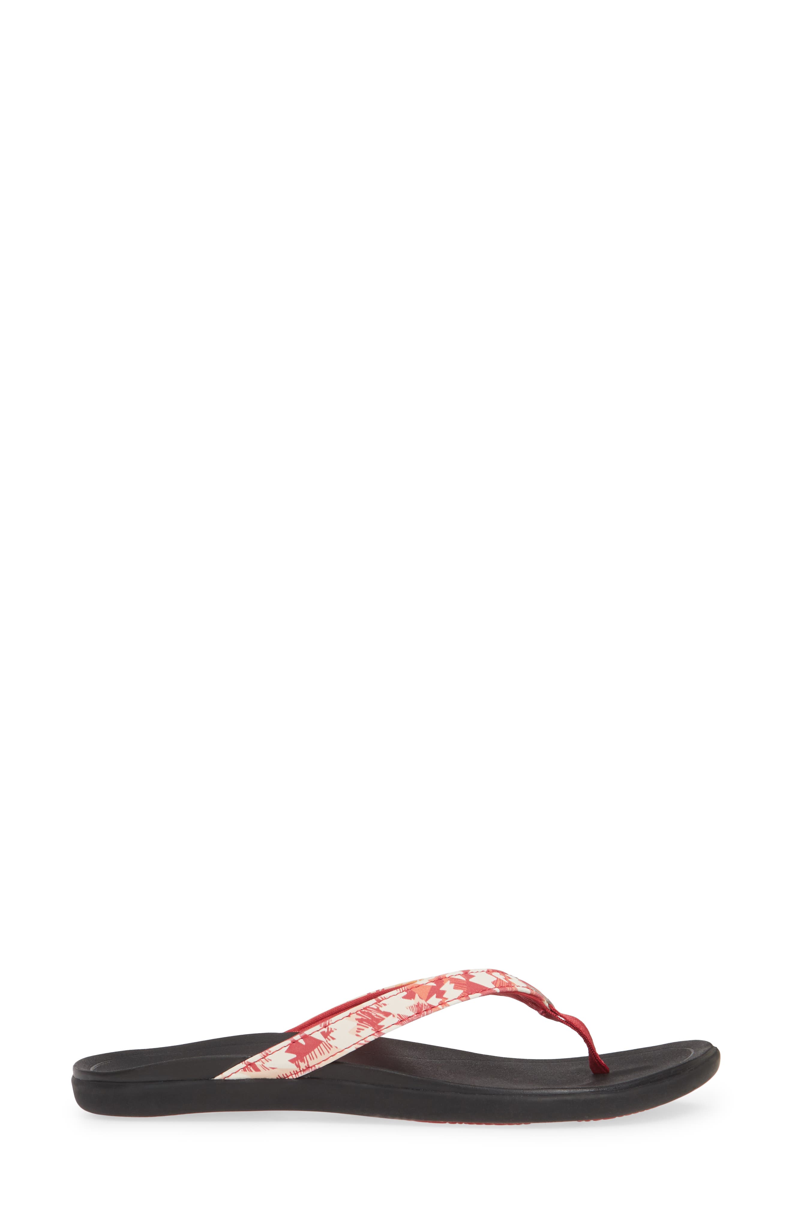 Ho Opio Flip Flop, Alternate, color, PASSION FLOWER