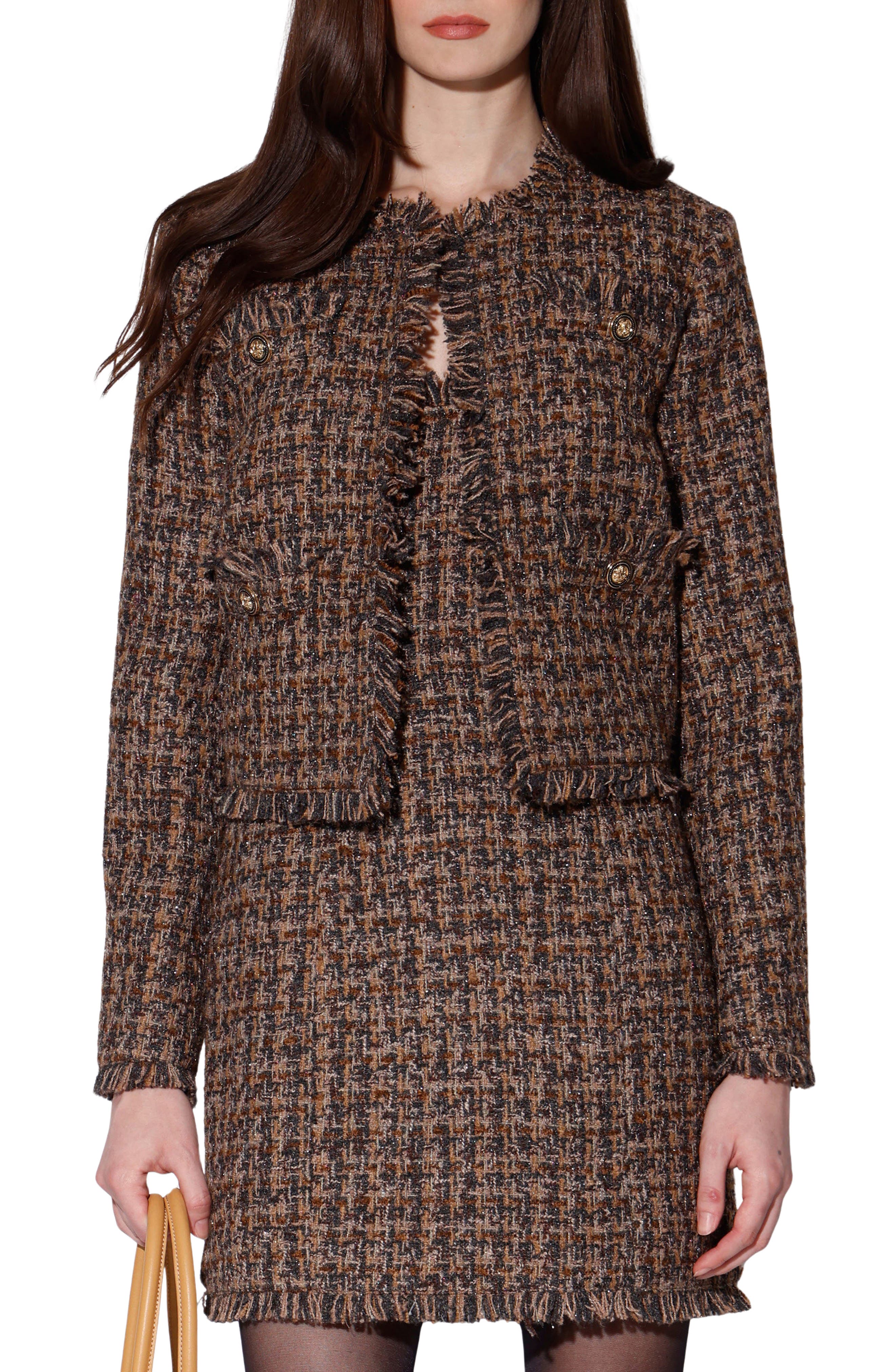 Walter Baker Tucker Tweed Jacket