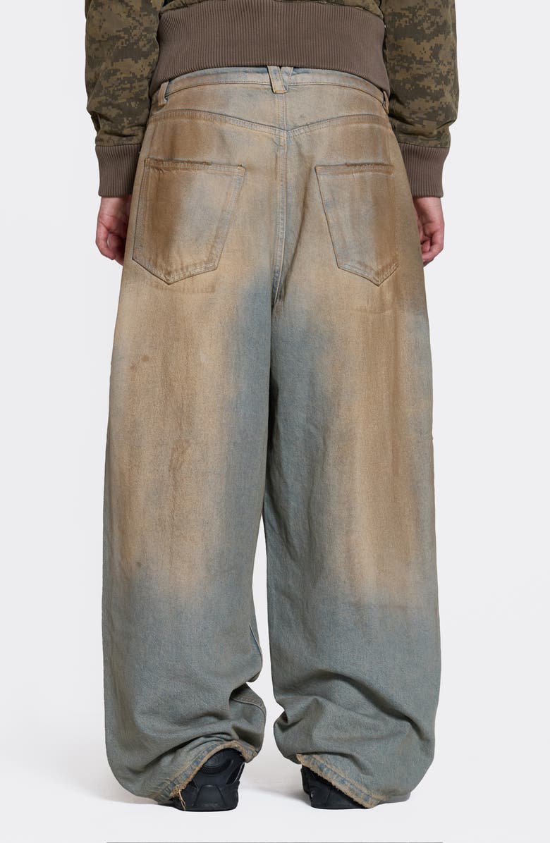 JADED LONDON LDN Mud Baggy Jeans, Alternate, color, Blue