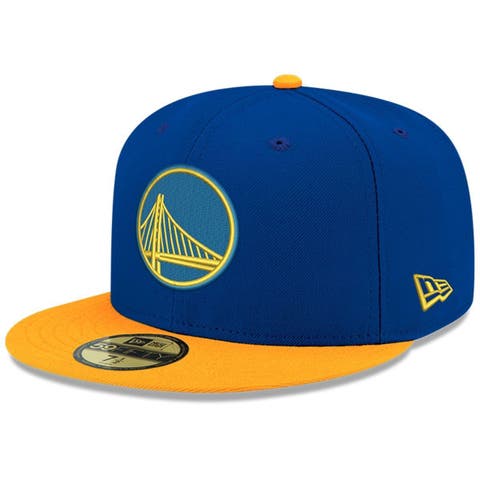 Men's New Era Royal Golden State Warriors 2-Tone 59FIFTY Fitted Hat