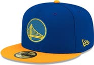 New Era Men's New Era Royal Golden State Warriors 2-Tone 59FIFTY Fitted Hat