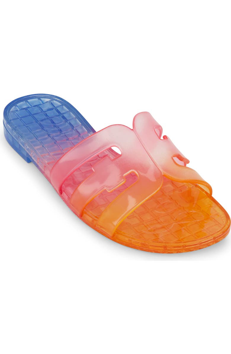 Sam Edelman Kids' Bay Jelly Slide Sandal, Main, color, Blue/ Pink/ Orange