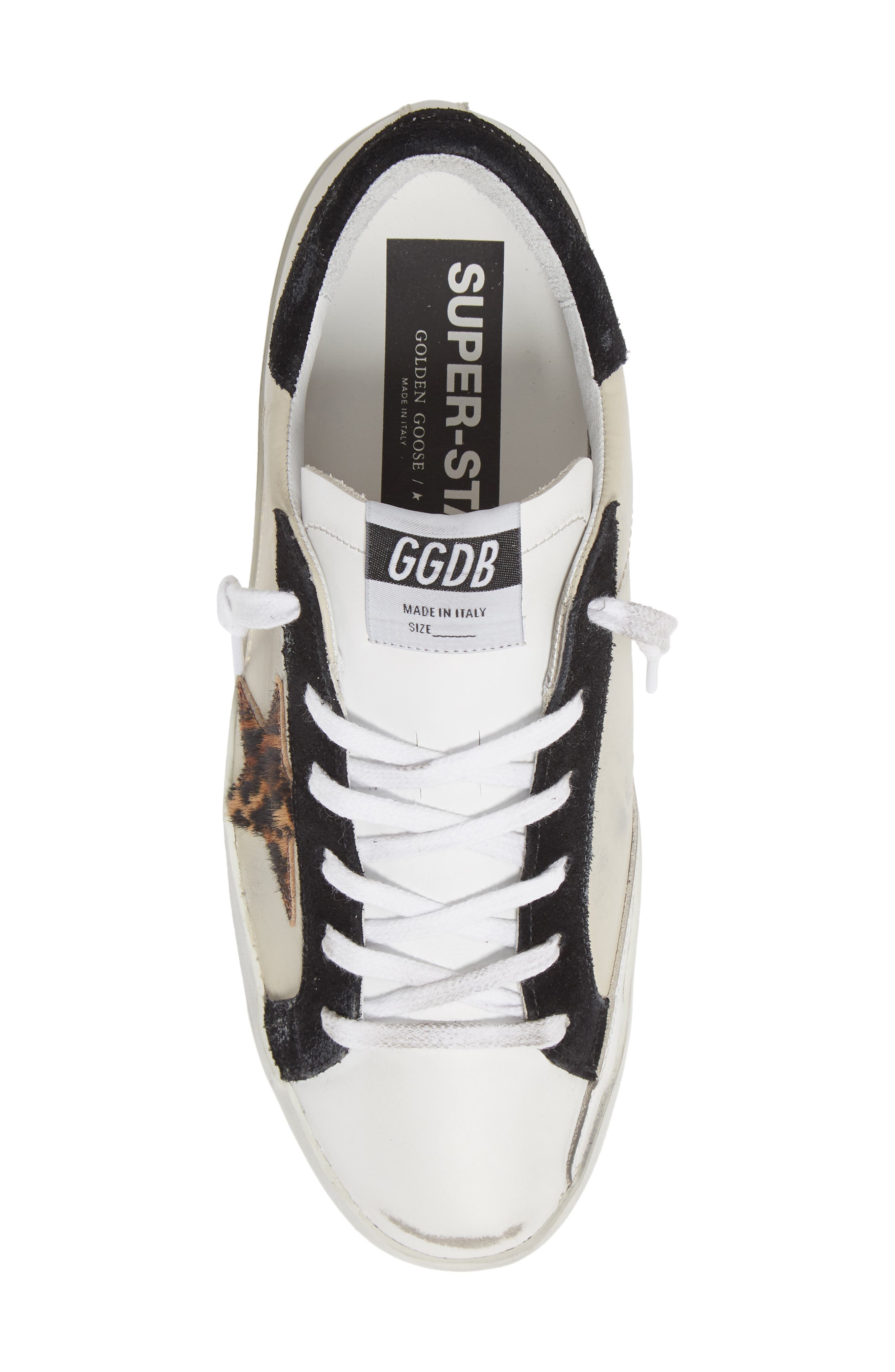 Golden Goose Super-Star Genuine Calf Hair Sneaker, Alternate, color, 