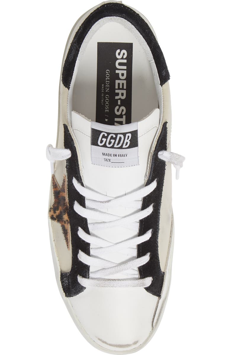 Golden Goose Super-Star Genuine Calf Hair Sneaker, Alternate, color,
