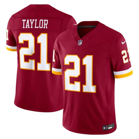 Men's Nike Sean Taylor Burgundy Washington Commanders Team Vapor F.U.S.E. Stitched Retired Limited Jersey