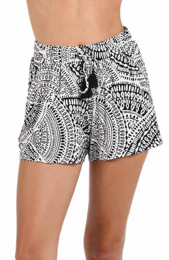 La Blanca Dream Catcher Cover-Up Beach Shorts