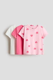 H&M 3-pack T-shirts