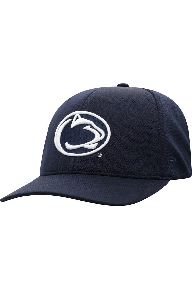 Men's Top of the World Navy Penn State Nittany Lions Reflex Logo Flex Hat, Main, color, Navy