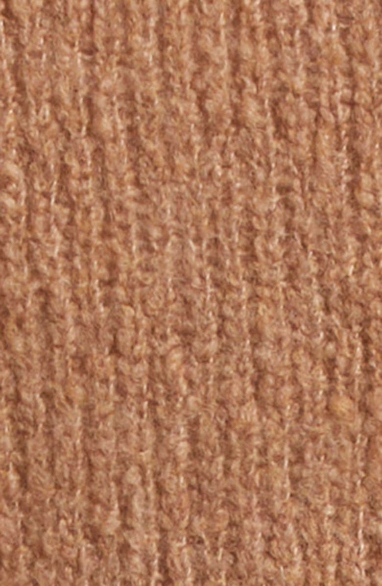 Thom Sweeney Handmade Felted Merino Wool & Cashmere Blend Sweater, Alternate, color, Camel