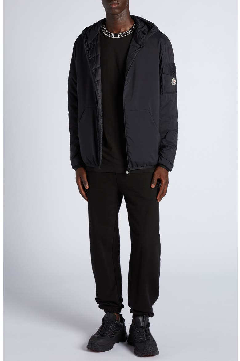 Monteynard Down Puffer Jacket, Alternate, color, BLACK