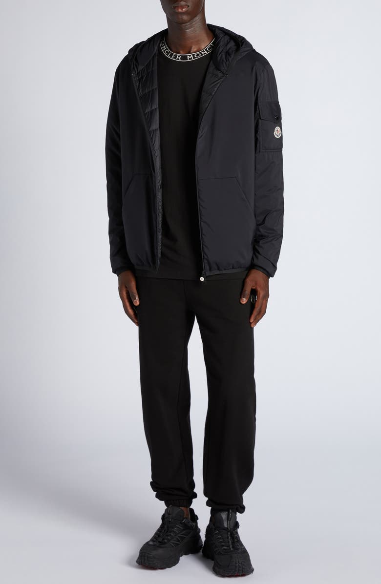 Moncler Monteynard Down Puffer Jacket, Alternate, color, Black