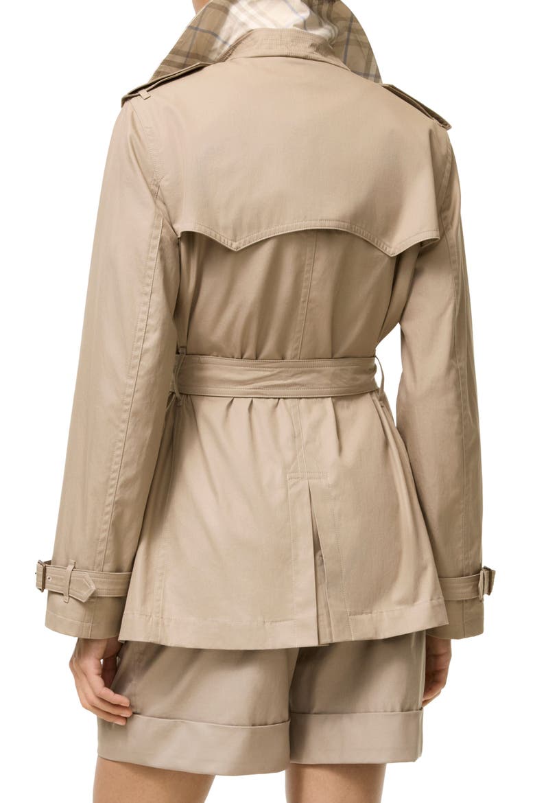 Foxfield Cotton Gabardine Trench Coat, Alternate, color, SALTMARSH BEIGE