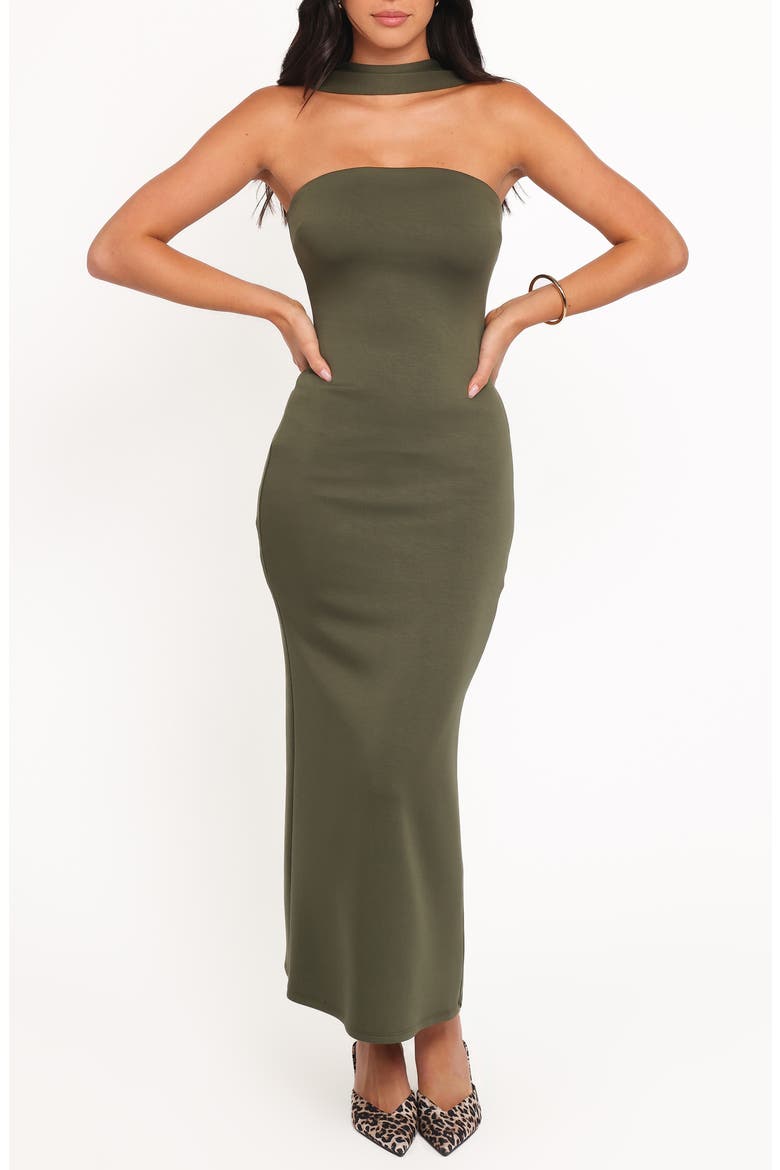 Regan Body-Con Dress, Main, color, OLIVE