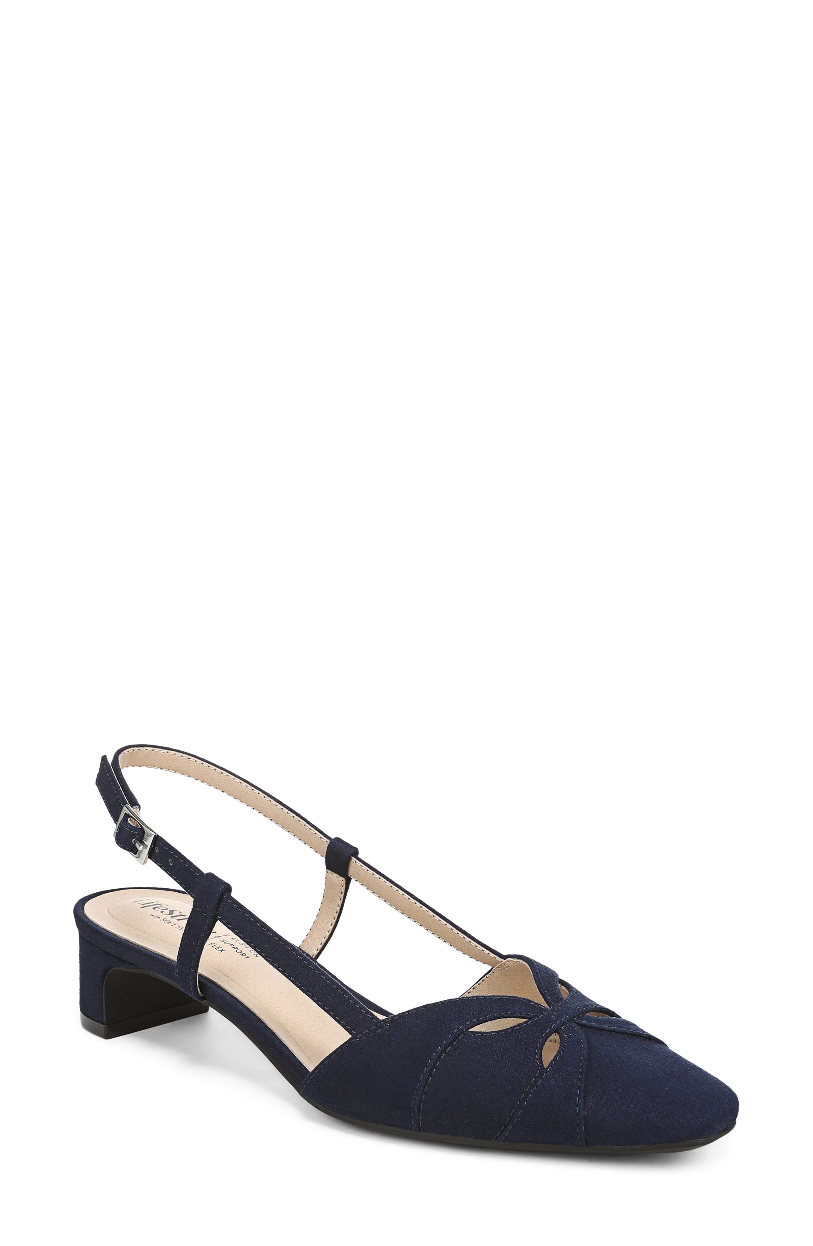 Landon Slingback Pump, Main, color, SAPP BLUE