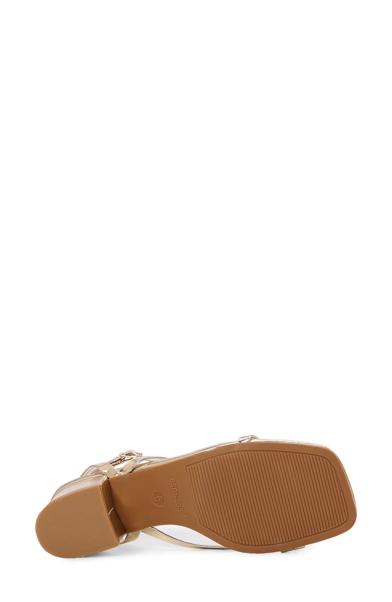 Strappy Block Heel Sandal, Alternate, color, GOLD