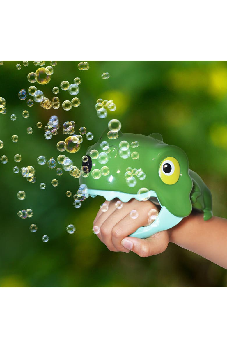 Kid Galaxy Motorized Handheld Dinosaur Bubble Blower, Alternate, color, Multicolored