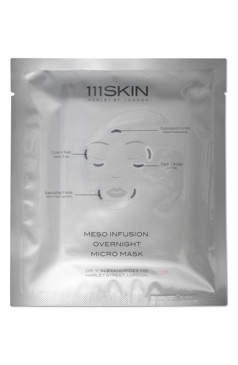 111SKIN 4-Count Meso Infusion Overnight Micro Mask, Alternate, color, 