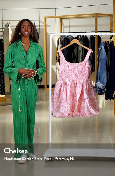 Sleeveless Corset Bubble Minidress