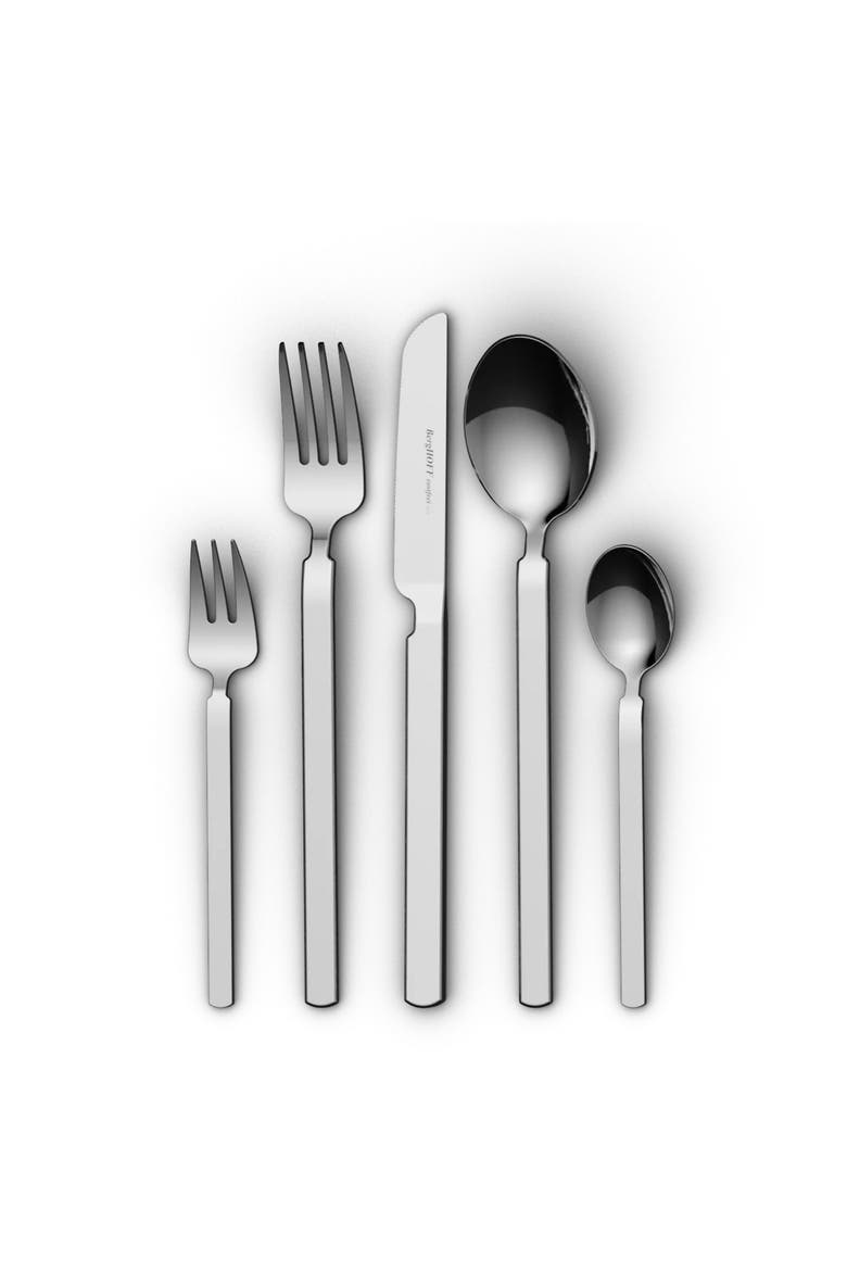 Elegant 30-Piece Flatware Set, Alternate, color, SILVER