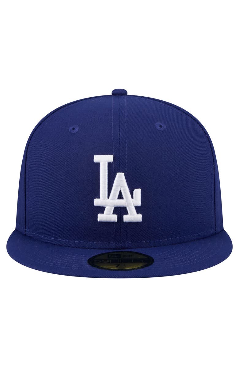 New Era Men's New Era Royal Los Angeles Dodgers Run Mascot 59FIFTY Fitted Hat, Alternate, color, Royal