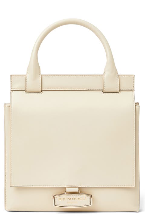 Etta Slim Leather Satchel