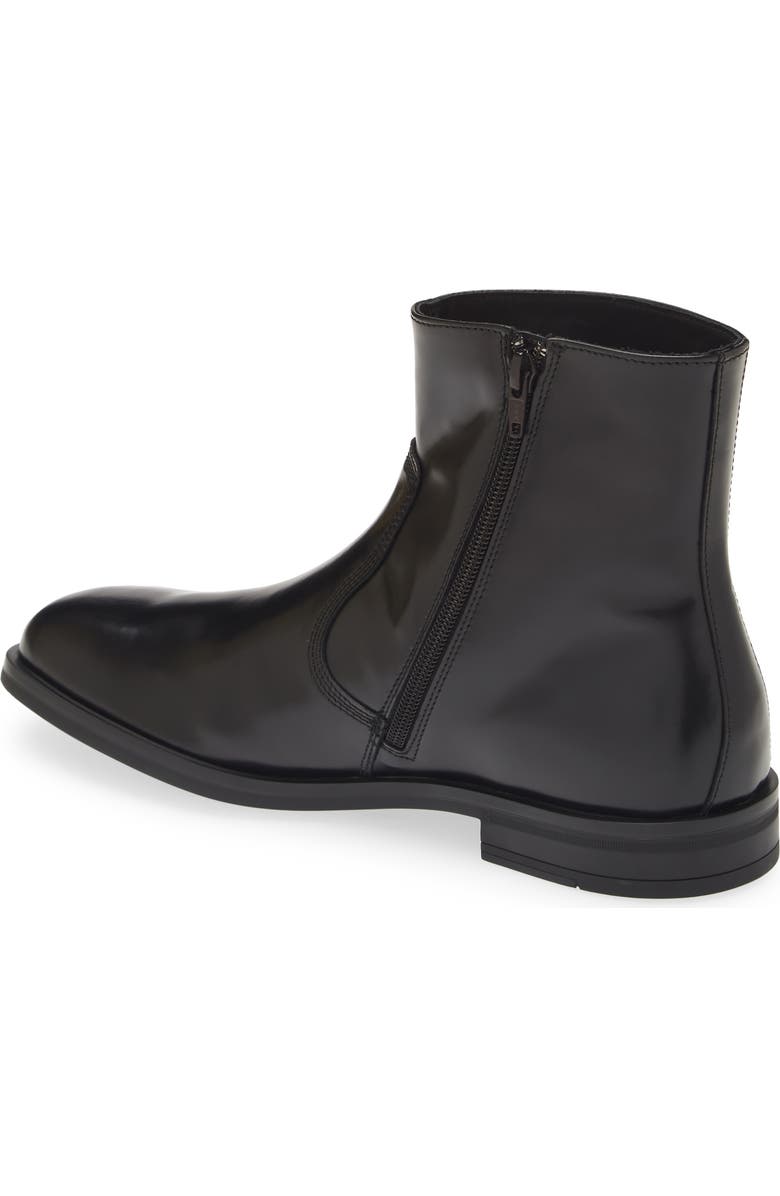 Stuart Weitzman Angel Ankle Boot, Alternate, color, Black