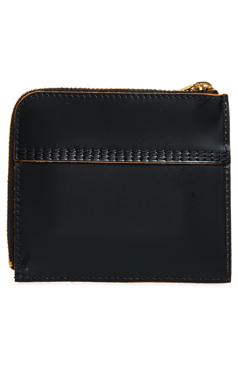 Comme des Garçons Wallets Triple Stitch Zip Pouch, Alternate, color, Black