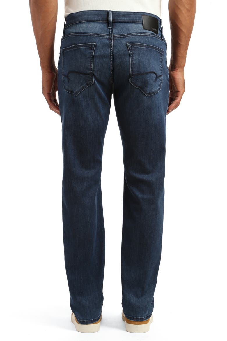 Zach Straight Leg Jeans, Alternate, color, DARK TONAL BRUSHED SUPERMOVE