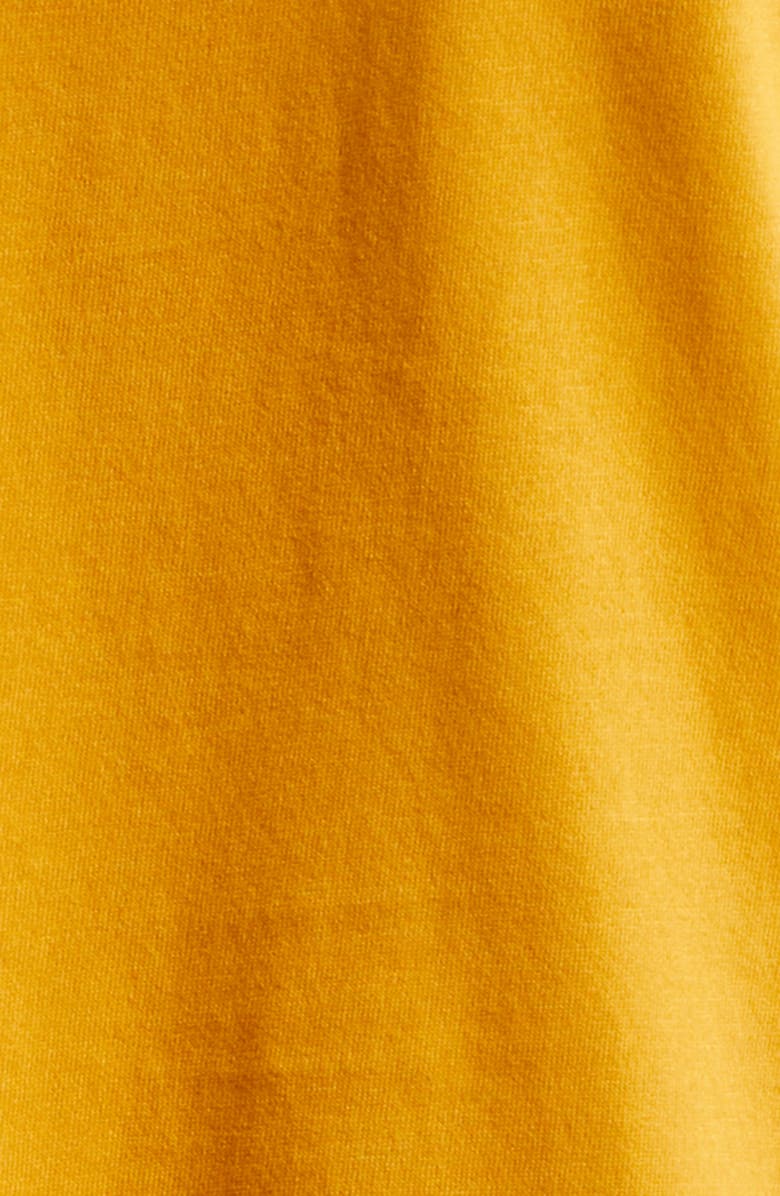 Second Layer A Love That Lingers Cotton Ringer T-Shirt, Alternate, color, Mustard/ Black