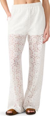 Steve Madden Venetia Lace Wide Leg Pants