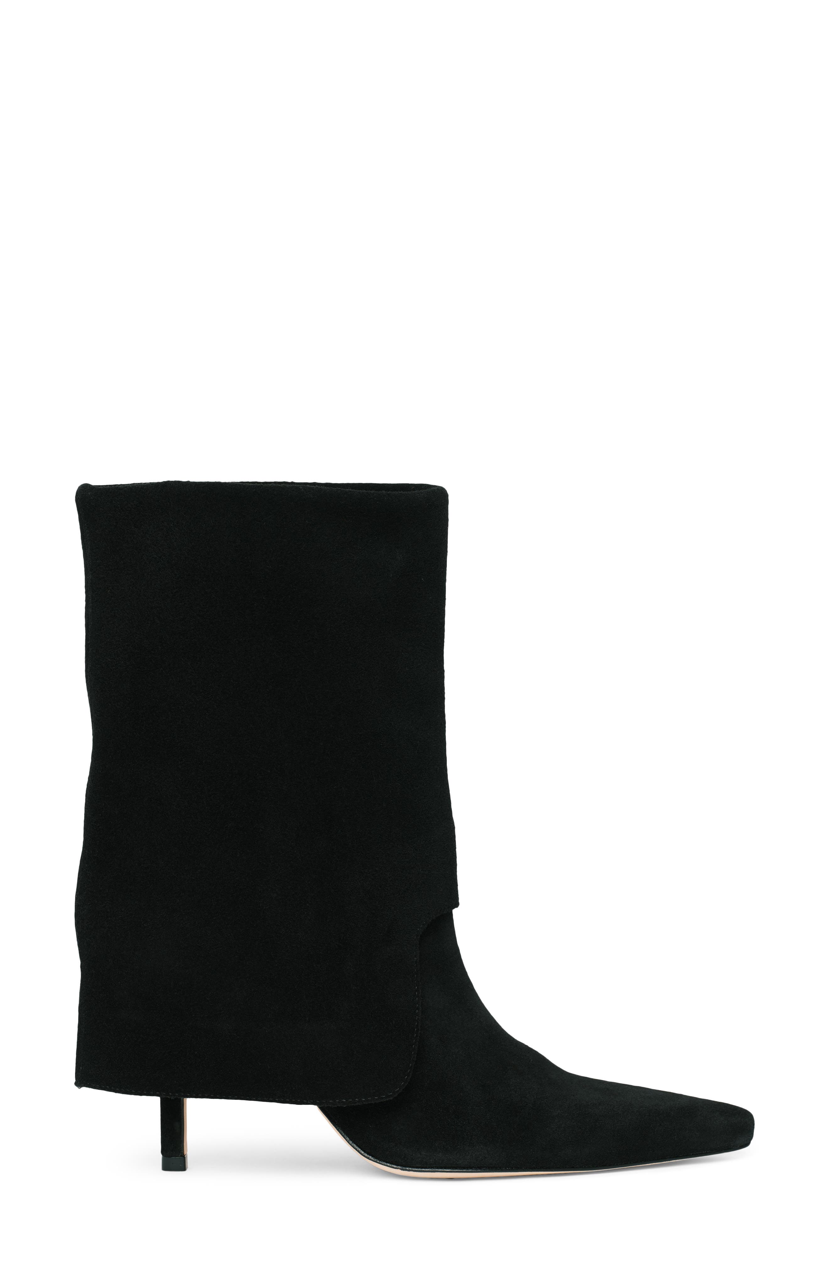 Anita Foldover Bootie, Alternate, color, BLACK