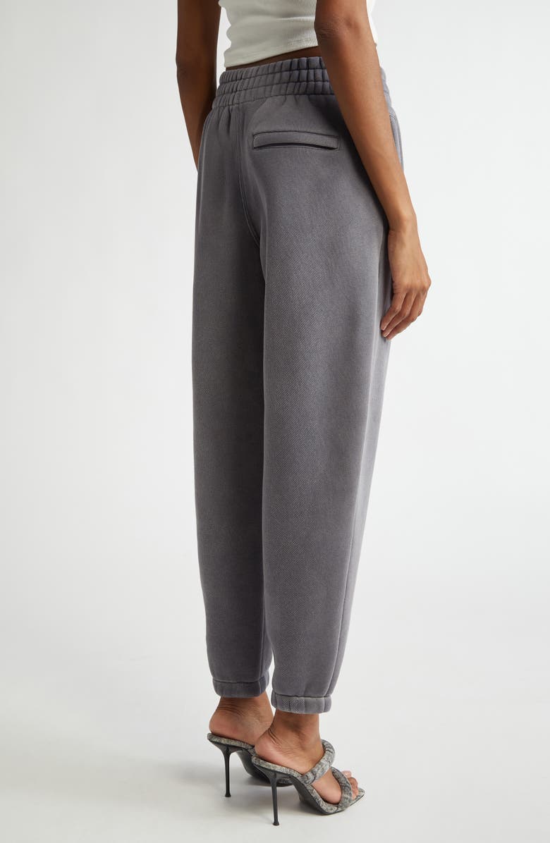 Alexander Wang Essential Logo French Terry Sweatpants, Alternate, color,